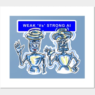 STRONG AI Posters and Art